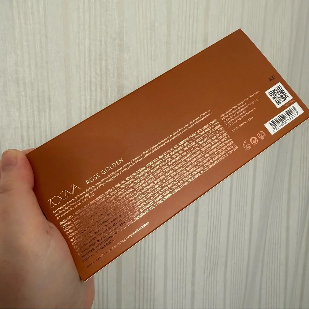 NIB💥 Zoeva Rose Golden Eyeshadow Palette